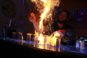 foto del bar sphera locura extraordinary chupito, presente nel centro di cagliari