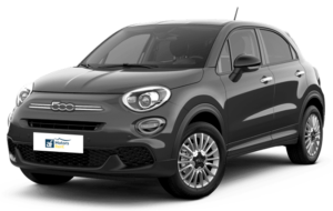 Fiat 500x disponibile per il noleggio all'aeroporto di elmas e cagliari, presso af motors rent